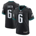 Men's DeVonta Smith Black Philadelphia Eagles Alternate Game Jersey