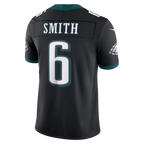 Men's Philadelphia Eagles DeVonta Smith Kelly Green Alternate Vapor F.U.S.E. Stitched Limited Jersey