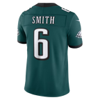 Men's Philadelphia Eagles DeVonta Smith Kelly Green Alternate Vapor F.U.S.E. Stitched Limited Jersey