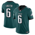 Men's Philadelphia Eagles DeVonta Smith Midnight Green Team Vapor F.U.S.E. Stitched Limited Jersey