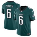 Men's Philadelphia Eagles DeVonta Smith Midnight Green Team Vapor F.U.S.E. Stitched Limited Jersey