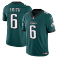 Men's Philadelphia Eagles DeVonta Smith Kelly Green Alternate Vapor F.U.S.E. Stitched Limited Jersey