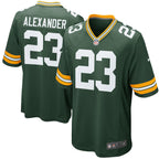 Men's Green Bay Packers Jaire Alexander Green Game Player Jersey