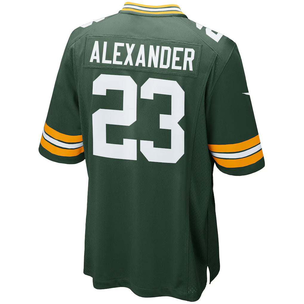 Men's Green Bay Packers Jaire Alexander Green Game Player Jersey