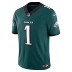 Men's Philadelphia Eagles Jalen Hurts Black Alternate Vapor F.U.S.E. Stitched Limited Jersey