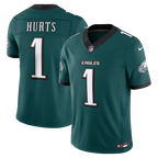 Men's Philadelphia Eagles Jalen Hurts Black Alternate Vapor F.U.S.E. Stitched Limited Jersey