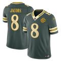Men's Josh Jacobs Green Bay Packers 2026 Rivalries Collection Stitched Limited Jersey - Green