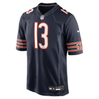 Men's Chicago Bears Keenan Allen Navy Team Game Jersey