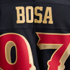 Nick Bosa San Francisco 49ers Rivalries Collection Stitched Limited Jersey - Black