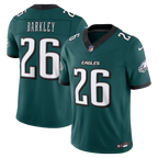 Men's Philadelphia Eagles Saquon Barkley Black Alternate Vapor F.U.S.E. Stitched Limited Jersey