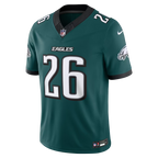 Men's Philadelphia Eagles Saquon Barkley Black Alternate Vapor F.U.S.E. Stitched Limited Jersey