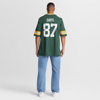Men's Green Bay Packers Willie Davis Green Game Retired Player Jersey
