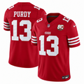 Men's Brock Purdy #13 San Francisco 49ers Team Vapor F.U.S.E. Stitched Limited Jersey